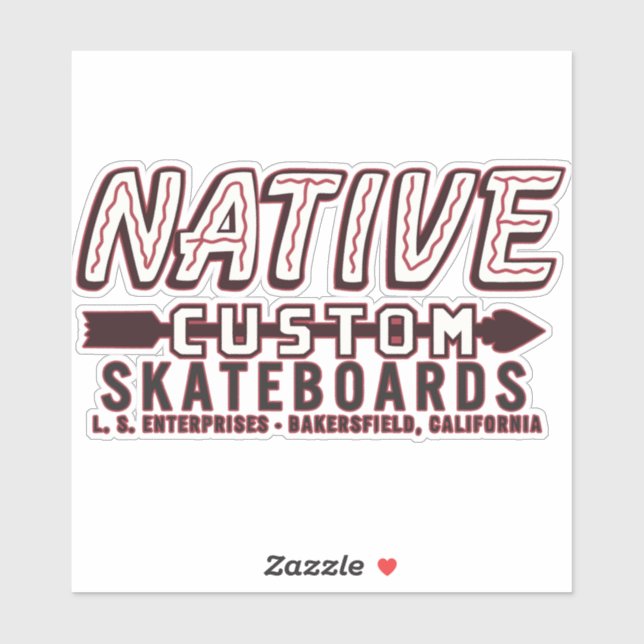 NATIVE SKATEBOARDS (Sheet)