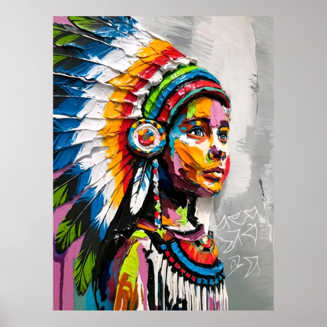 "Native Soul" Poster (Front)