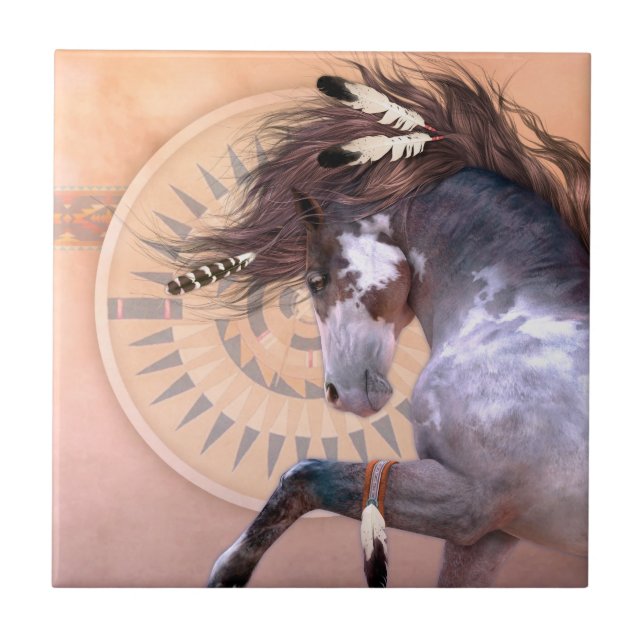 Native Spirit I Art Tile (Front)