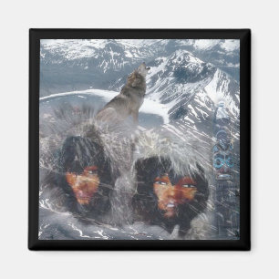 Native Spirit in Alaska Magnet