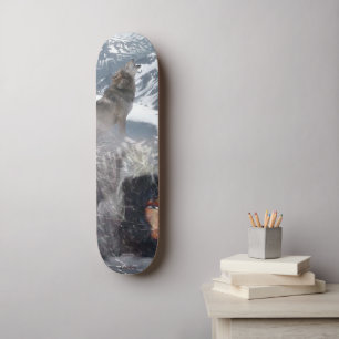 Native Spirit in Alaska Skateboard