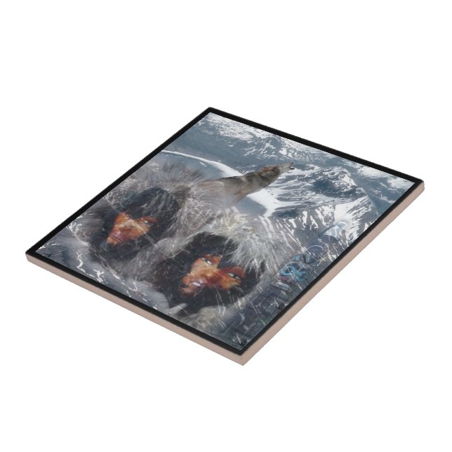 Native Spirit in Alaska Tile (Side)