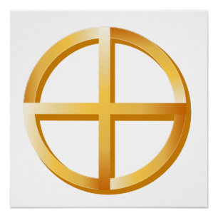 Native Spirituality Symbol Poster