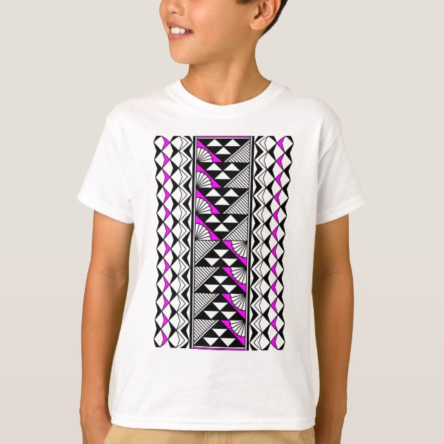 Native Sun and Rain in Pink T-Shirt (Front)