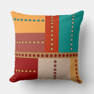 Native Sunshine Geometric Throw Pillow