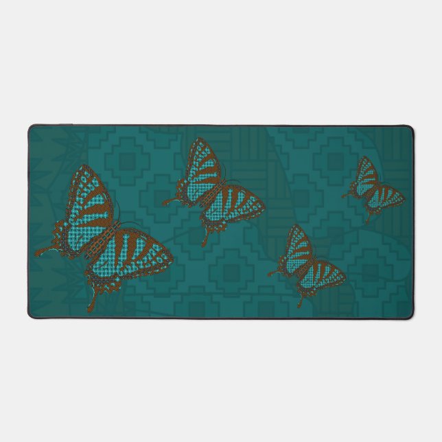 Native Swallowtail Desk Mat (Front)