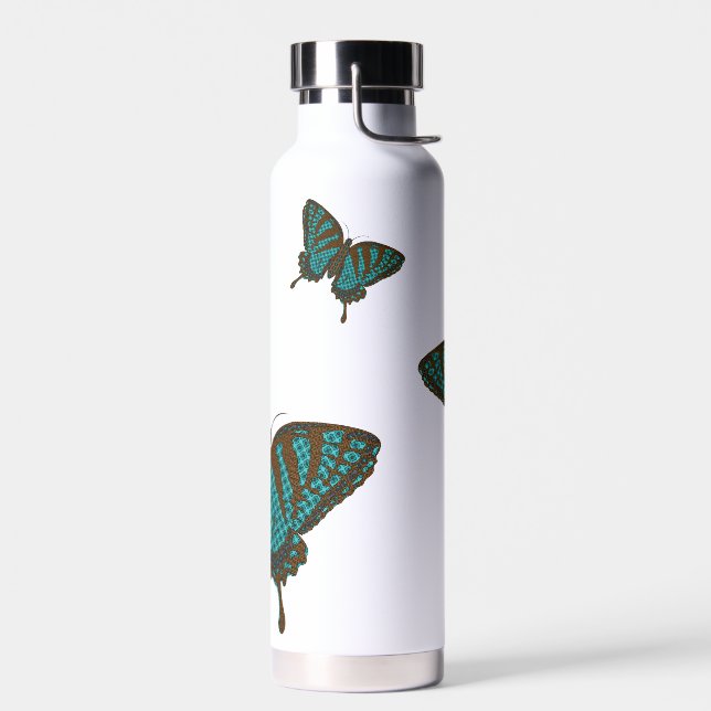 Native Swallowtail Water Bottle (Left)