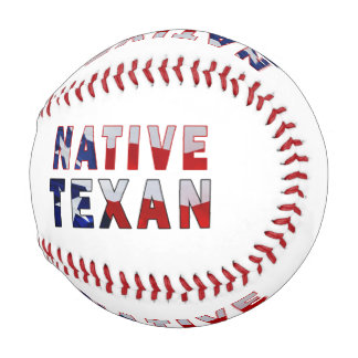Native Texan Flag Baseball