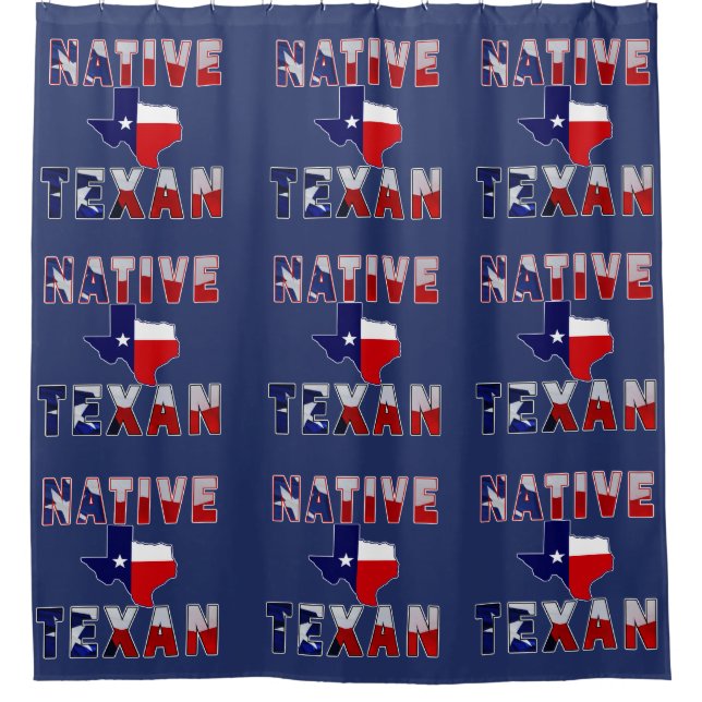 Native Texan Flag Map (Front)