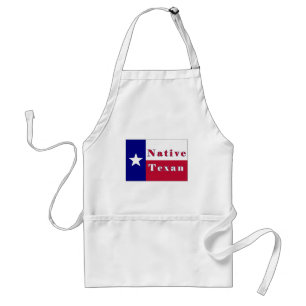 Native Texan Lone Star Flag Standard Apron