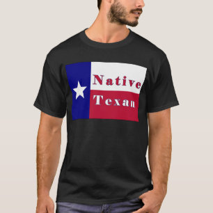 Native Texan Lone Star Flag T-Shirt