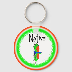 NATIVE THUNDERBIRD KEYCHAIN