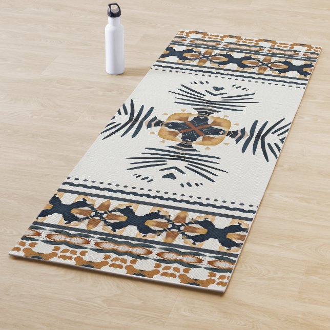 Native Tribal Pattern  Yoga Mat (In Situ)