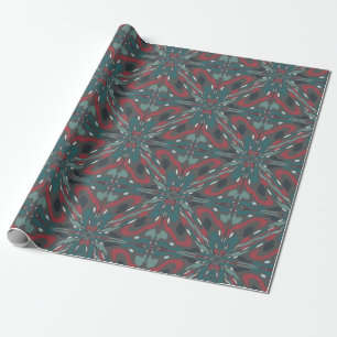 Native Tribal Southwestern Colours Pattern Wrapping Paper