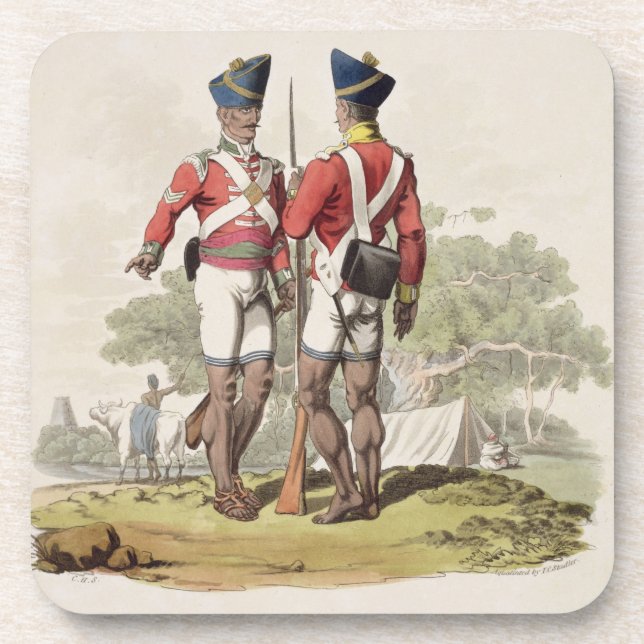 Native Troops in the East India Company's Service: Coaster (Front)