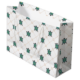 Native Turtle Large Gift Bag