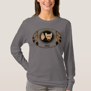 Native Wolf Shirt Metis Rebellion Women's Shirts