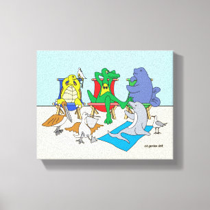 Natives 8x10 Canvas Print