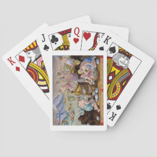 Natives Fishing for Giant Clams on the Indus, plat Playing Cards