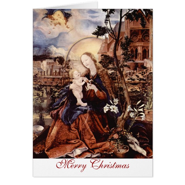 NATIVITÉ AVEC DES LILLES BLANCHES - MAGIE DE NOËL (Devant)