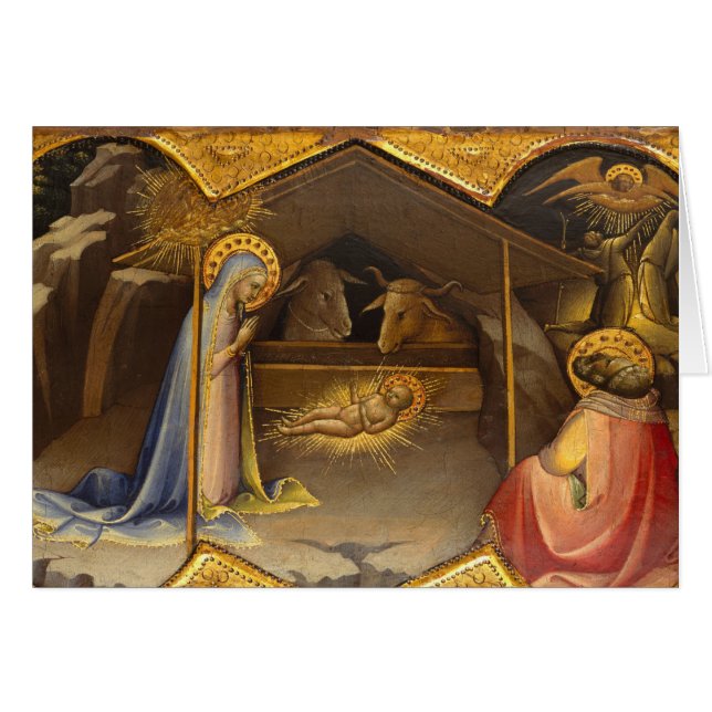 Nativité Blessé Vierge Marie Enfant Jésus (Devant horizontal)