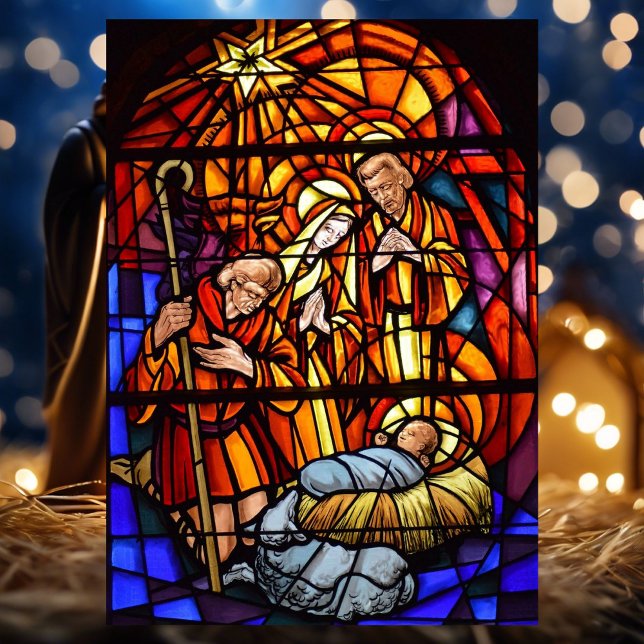 Nativité de Noël Carte magnétique de Noël (Créateur téléchargé)