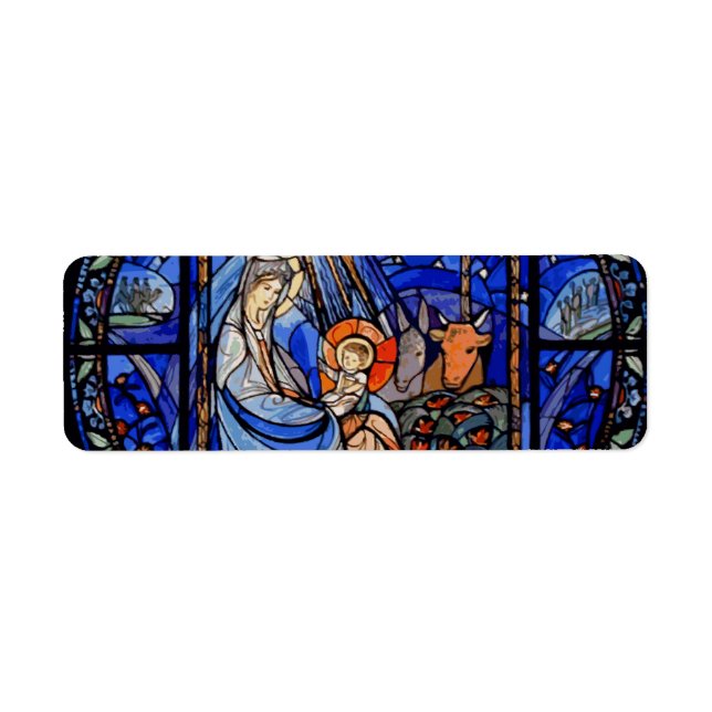 Nativité du style Verre Trait (Devant)