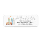 Nativité Scène Glad Tidings Nom Adresse