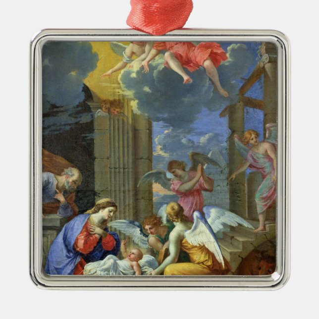 Nativity, 1667 metal ornament (Front)