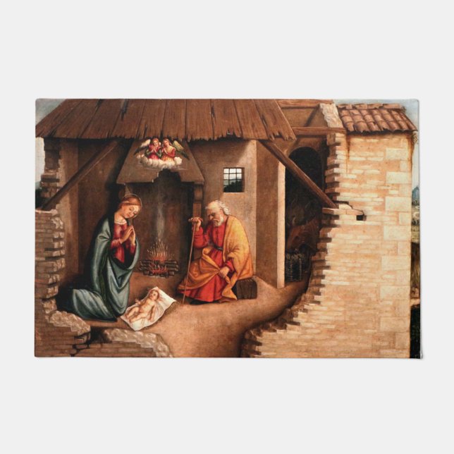 Nativity - Agabiti Doormat (Front)