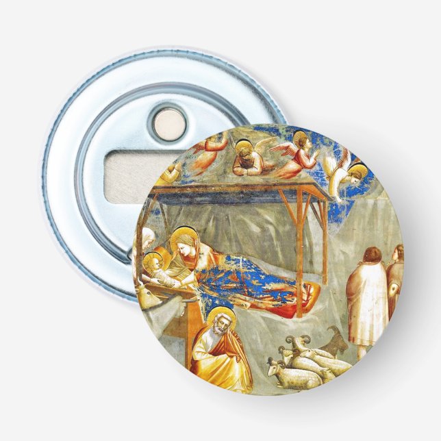 Nativity Birth of Jesus  Bottle Opener (Front)