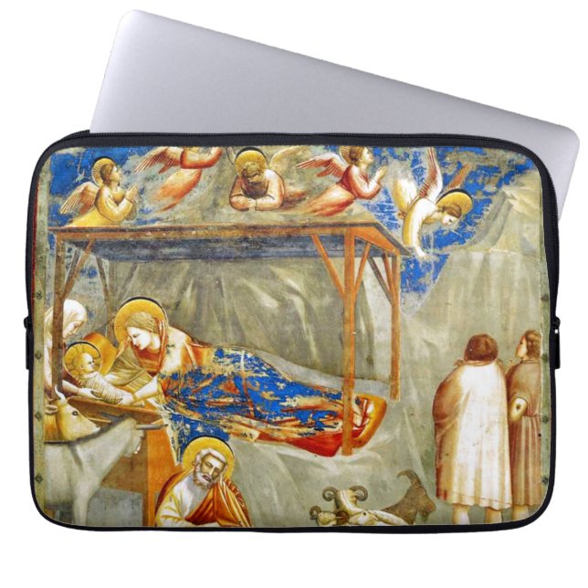 Nativity Birth of Jesus  Laptop Sleeve (Front)
