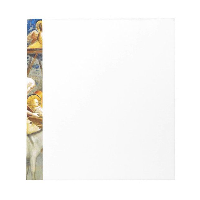Nativity Birth of Jesus  Notepad (Front)