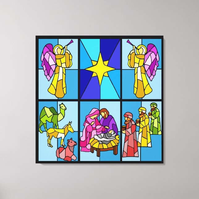 Nativity Canvas Print (Front)