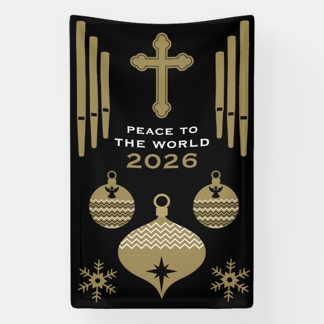 Nativity Christian Christmas Holiday Decor. Banner (Vertical)