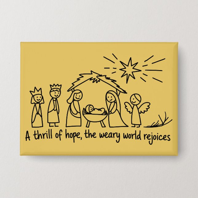 Nativity Christmas Christian Family Matching  (Front)