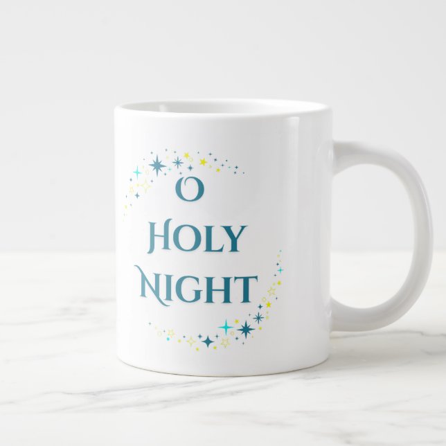 Nativity Christmas Mug - O Holy Night (Right)