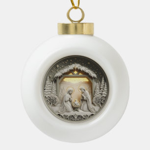 Nativity Christmas Ornament – Holy Family 1