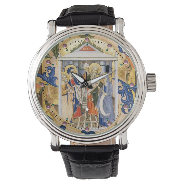 NATIVITY CHRISTMAS PARCHMENT WATCH (Front)