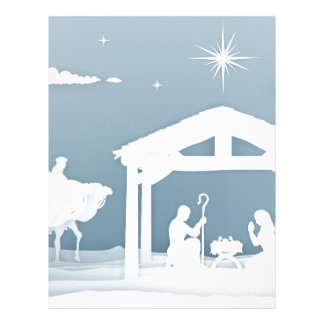 Christian Christmas Letterhead, Custom Christian Christmas Letterhead ...