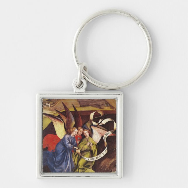 Nativity, detail of three angels, c.1425 keychain (Front)