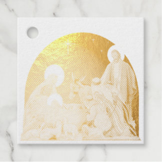 Nativity Favour Tags