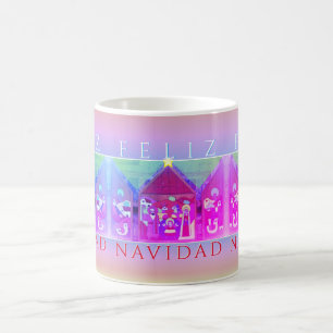 Nativity "Feliz Navidad" Coffee Mug