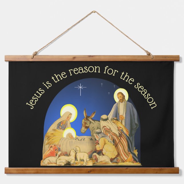 Nativity Hanging Tapestry (Front)
