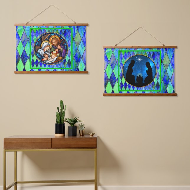 Nativity   hanging tapestry (Asymmetrical)