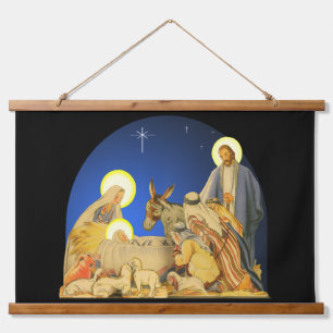 Nativity Hanging Tapestry