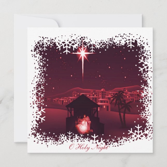 Nativity Holiday Card (Front)