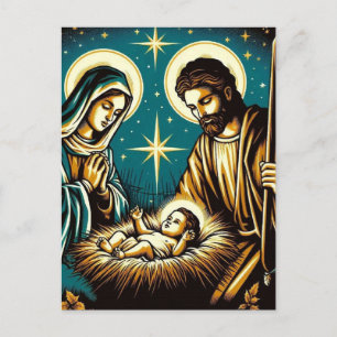 Nativity Holiday Postcard