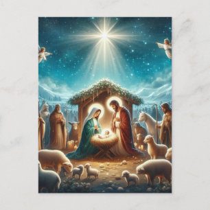 Nativity Holiday Postcard
