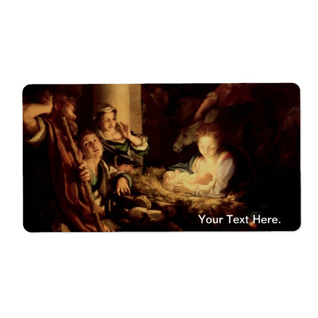 Nativity - Holy Night - Correggio (Devant)